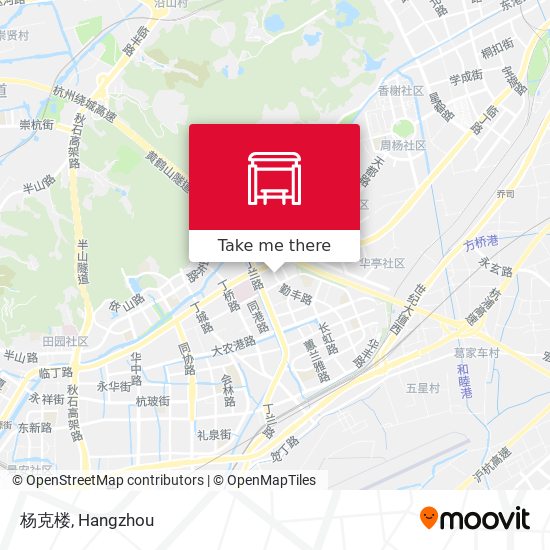 杨克楼 map