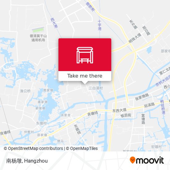 南杨墩 map