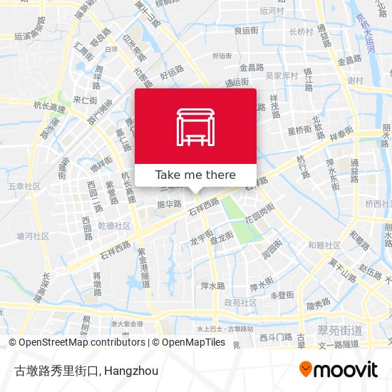 古墩路秀里街口 map