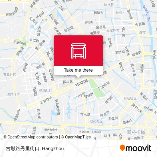 古墩路秀里街口 map