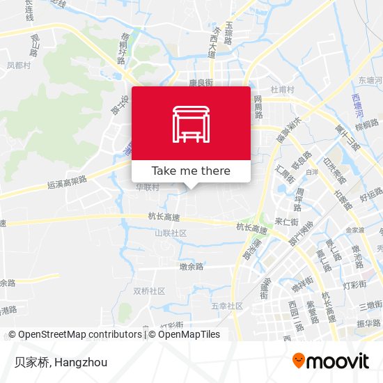 贝家桥 map