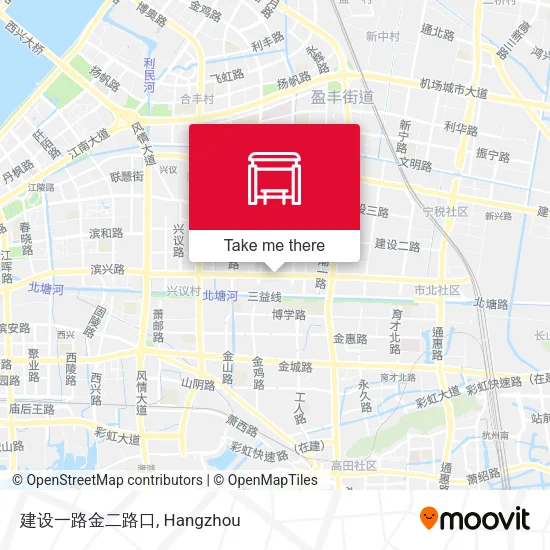 建设一路金二路口 map
