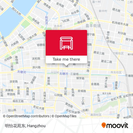 明怡花苑东 map