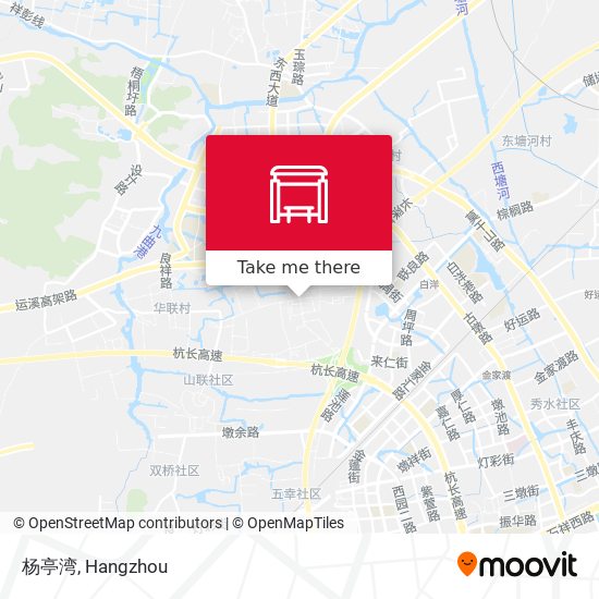 杨亭湾 map
