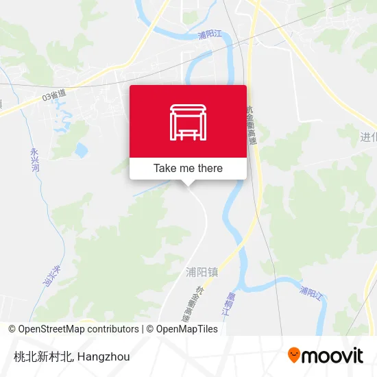 桃北新村北 map