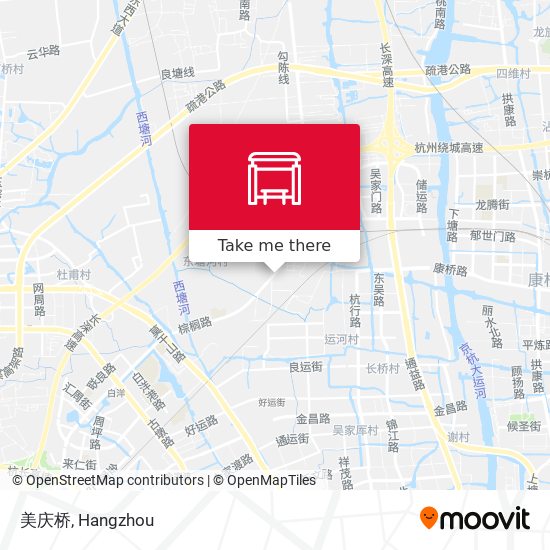 美庆桥 map