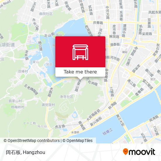 阔石板 map