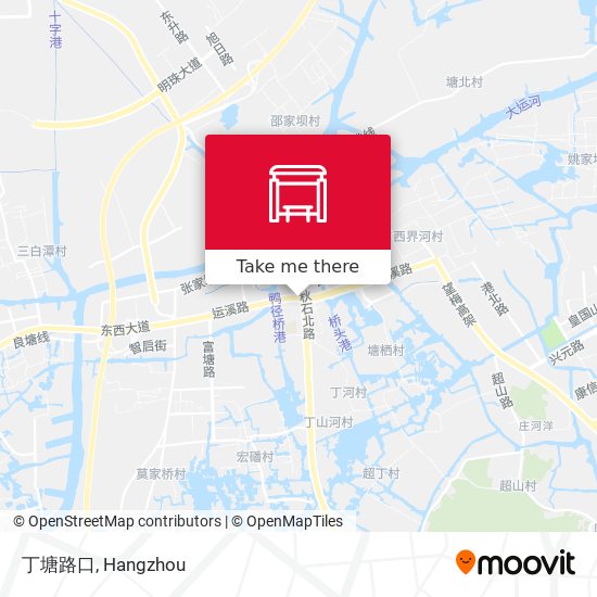 丁塘路口 map