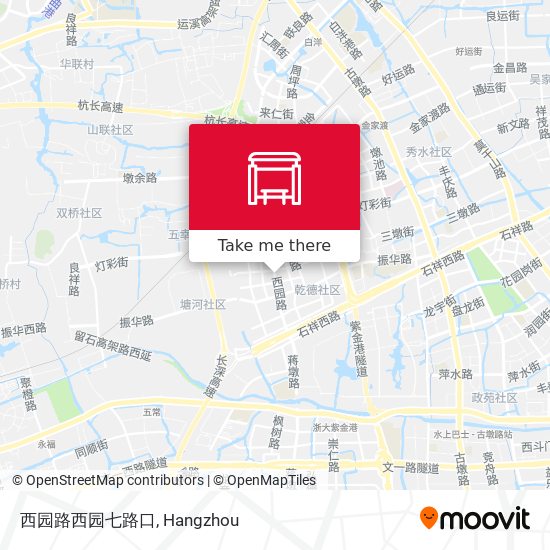 西园路西园七路口 map