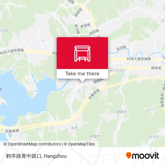 鹤亭路青中路口 map