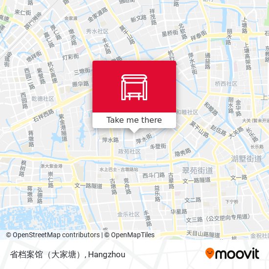 省档案馆（大家塘） map