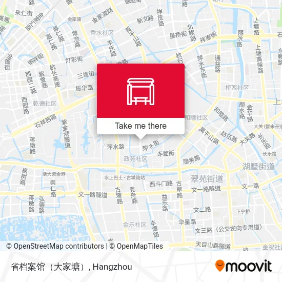 省档案馆（大家塘） map