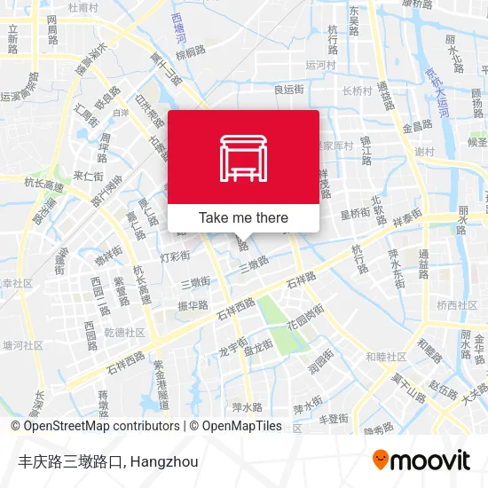 丰庆路三墩路口 map