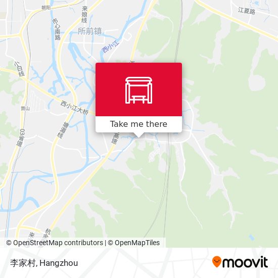 李家村 map