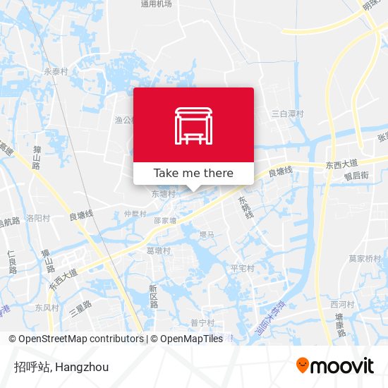 招呼站 map