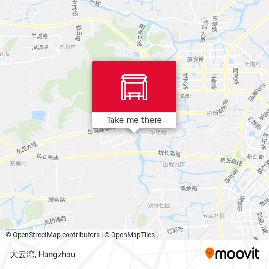 大云湾 map