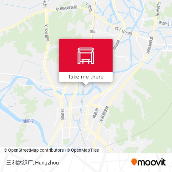 三利纺织厂 map
