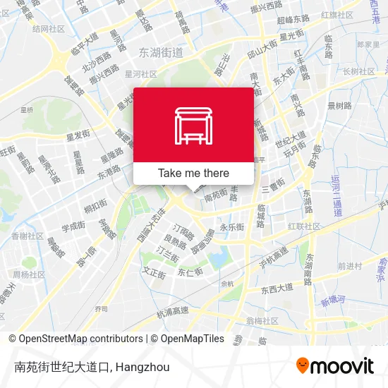 南苑街世纪大道口 map
