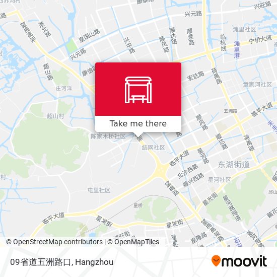 09省道五洲路口 map