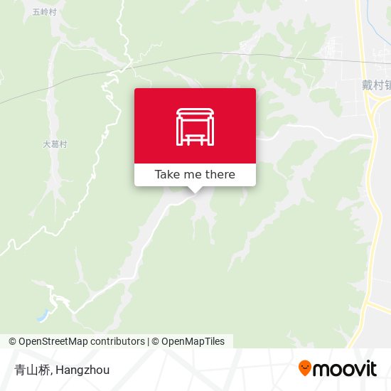 青山桥 map