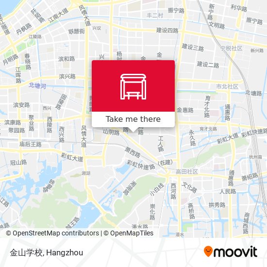 金山学校 map