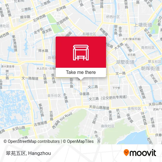 翠苑五区 map