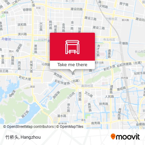 竹桥头 map