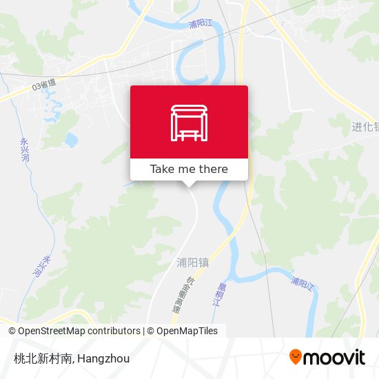 桃北新村南 map