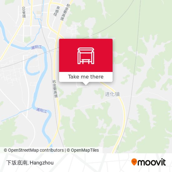 下坂底南 map