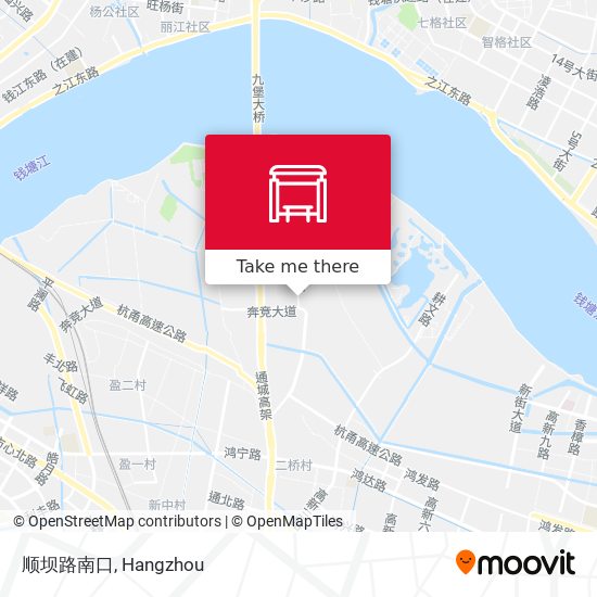 顺坝路南口 map