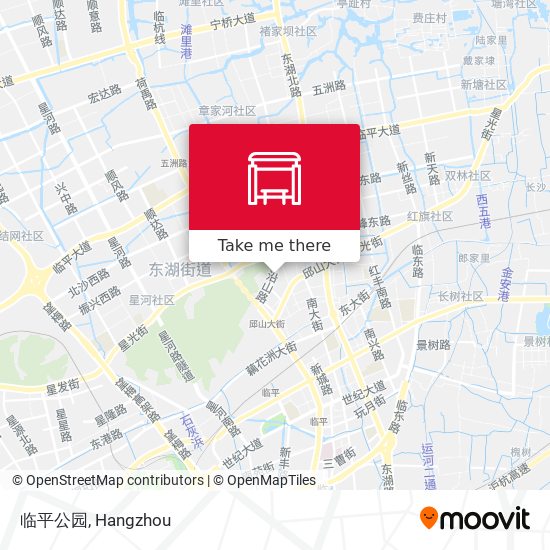 临平公园 map