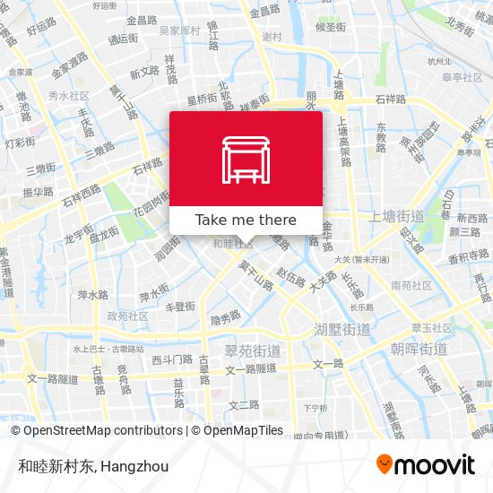 和睦新村东 map