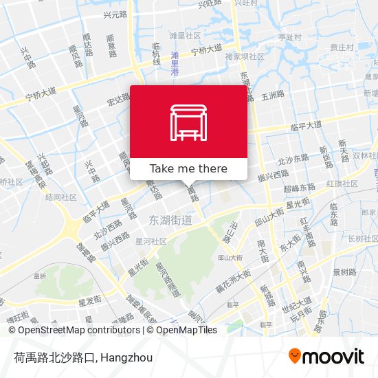 荷禹路北沙路口 map