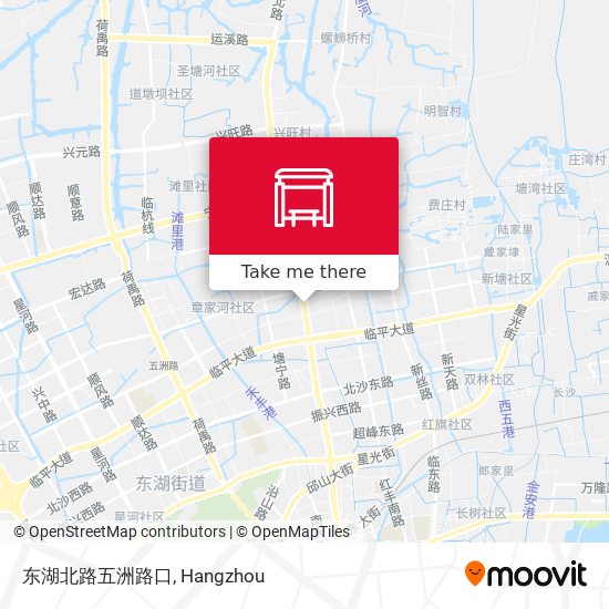 东湖北路五洲路口 map