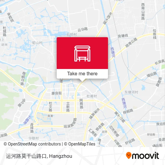 运河路莫干山路口 map