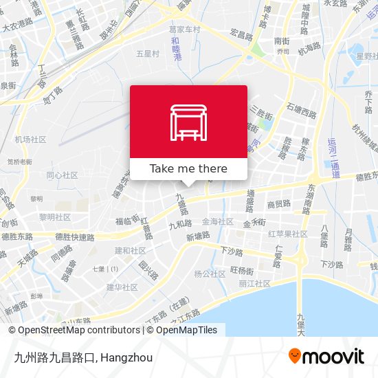 九州路九昌路口 map
