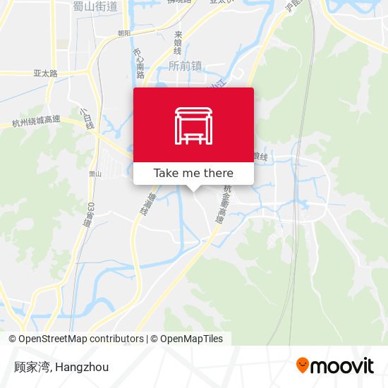 顾家湾 map