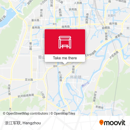 浙江军联 map