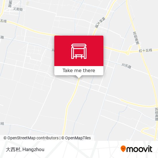 大西村 map