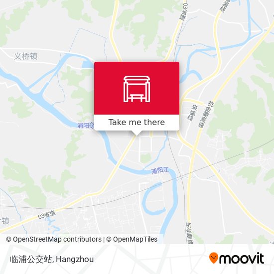 临浦公交站 map