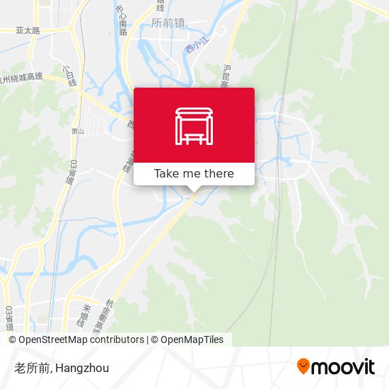 老所前 map