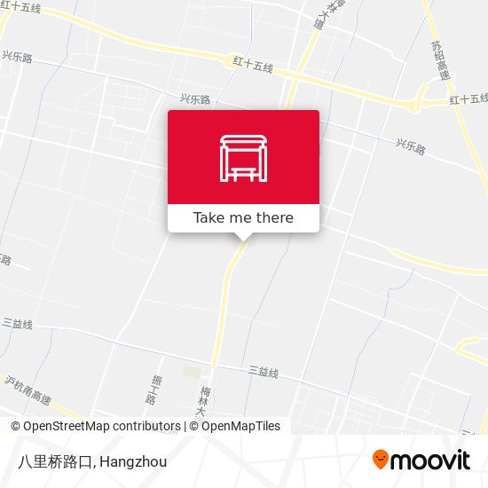 八里桥路口 map