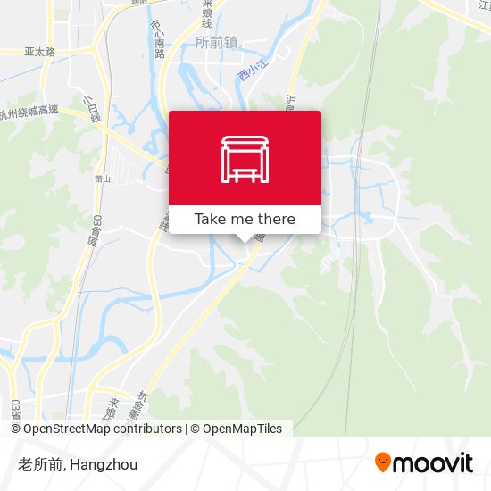 老所前 map
