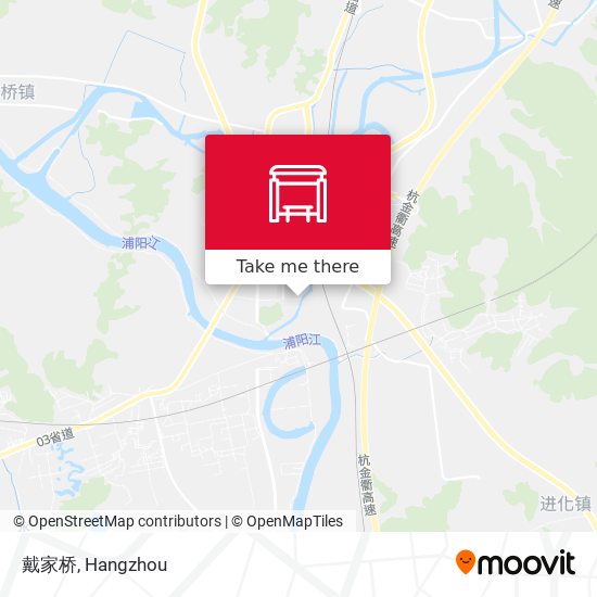 戴家桥 map