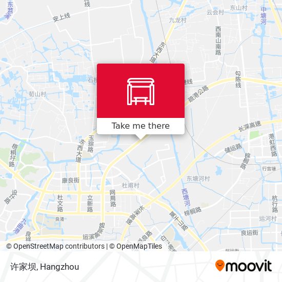 许家坝 map