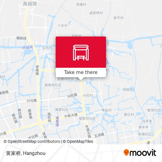 黄家桥 map