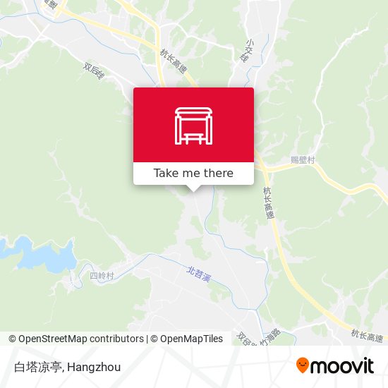 白塔凉亭 map