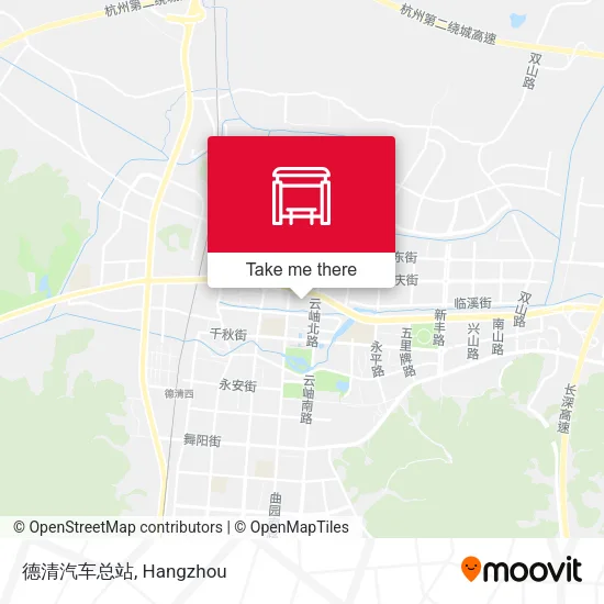 德清汽车总站 map