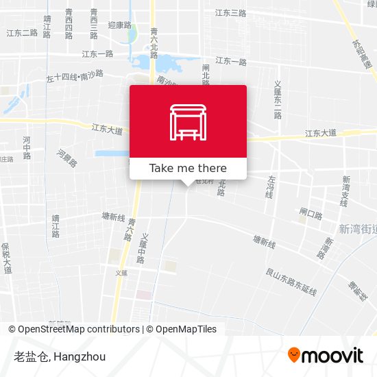 老盐仓 map