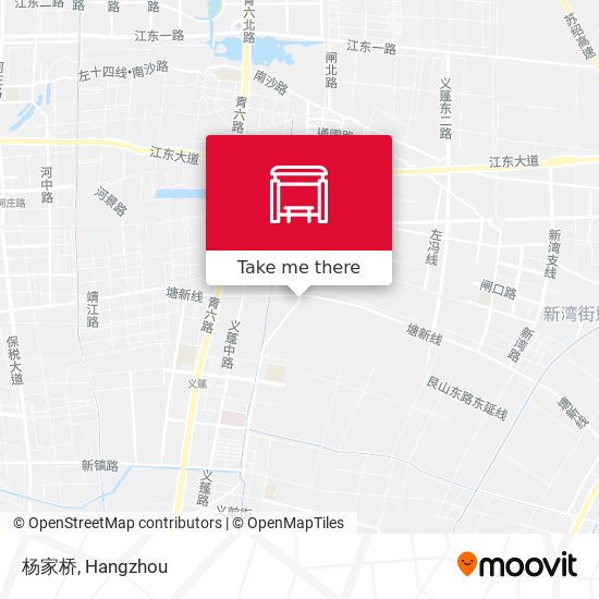杨家桥 map